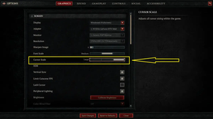 Diablo 4: How to Change Mouse Cursor Size